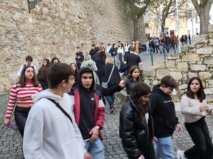 Um dia de aulas em Lisboa!