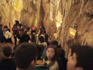 6.ºano nas Grutas da Moeda