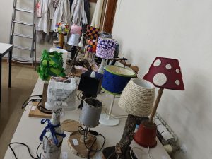 Candeeiros recicláveis